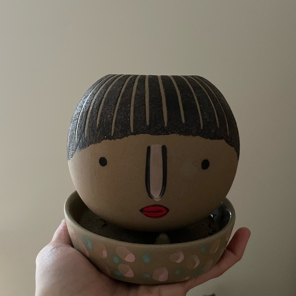 Fun Face Planter Pot